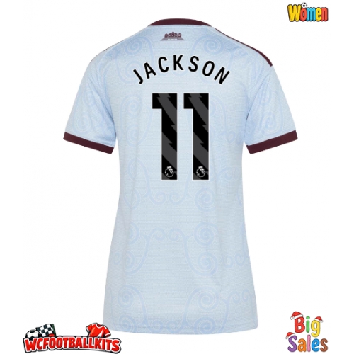 Aston Villa Nicolas Jackson #11 Replica Third Stadium Shirt for Women 2026-27 Short Sleeve